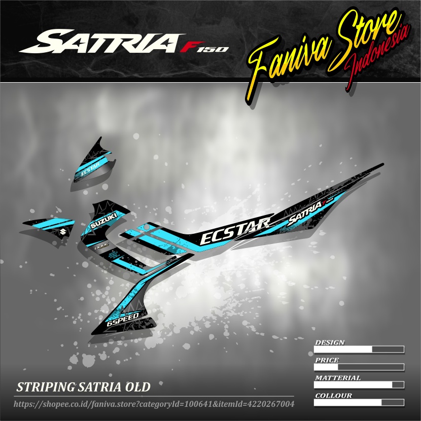 STRIPING SATRIA /  STRIPING FU / STRIPING SATRIA FU / STRIPING SUZUKI SATRIA