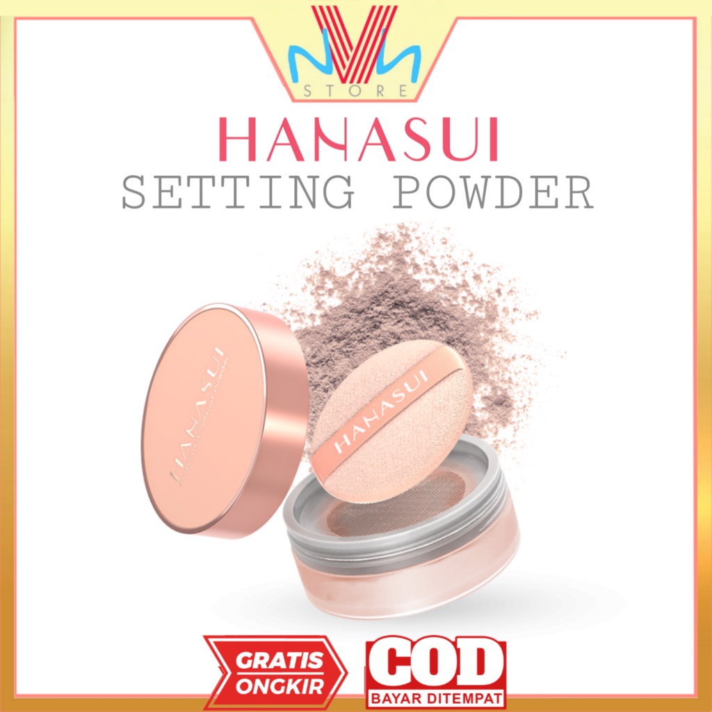 HANASUI PERFECT FIT SETTING POWDER - BEDAK WAJAH HANASUI - BEDAK MUKA