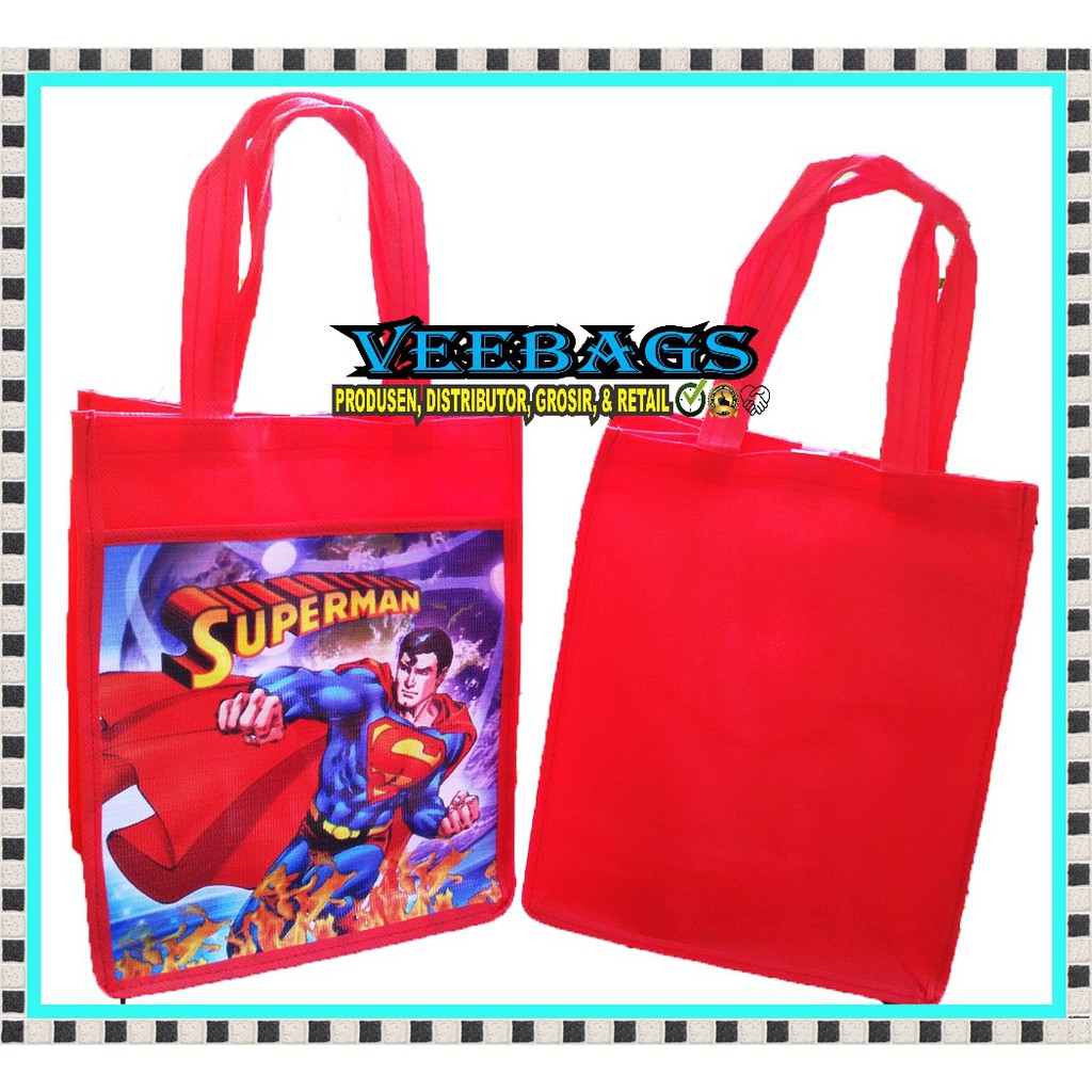 Goodie Bag Karakter Tsum Tsum, Souvenir Ulang Tahun, Tas Ulang Tahun, Perlengkapan Ulang Tahun-2