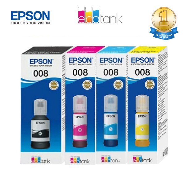 Tinta Epson 008 Original For Printer L6550 L6580 L15150 L15160