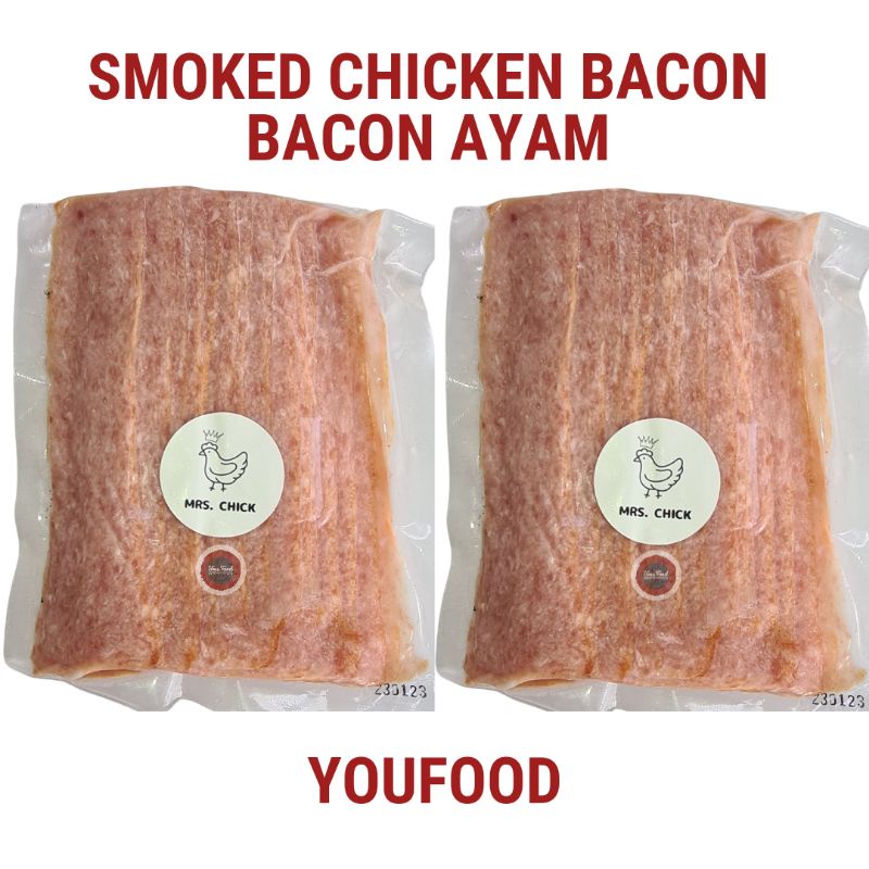 

Smoked Chicken Bacon - Daging Ayam Asap 500gr