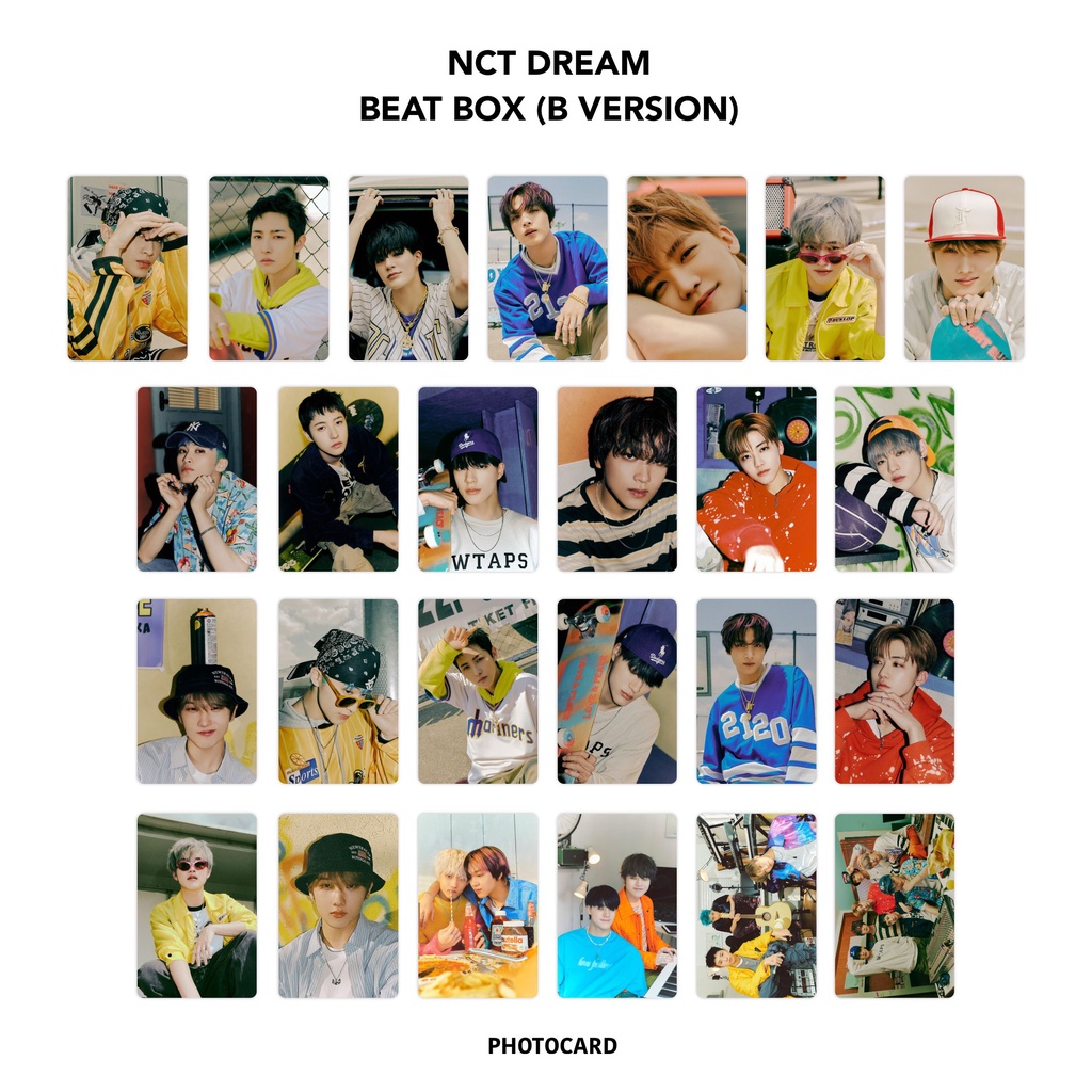 Photocard NCT Dream Beat Box