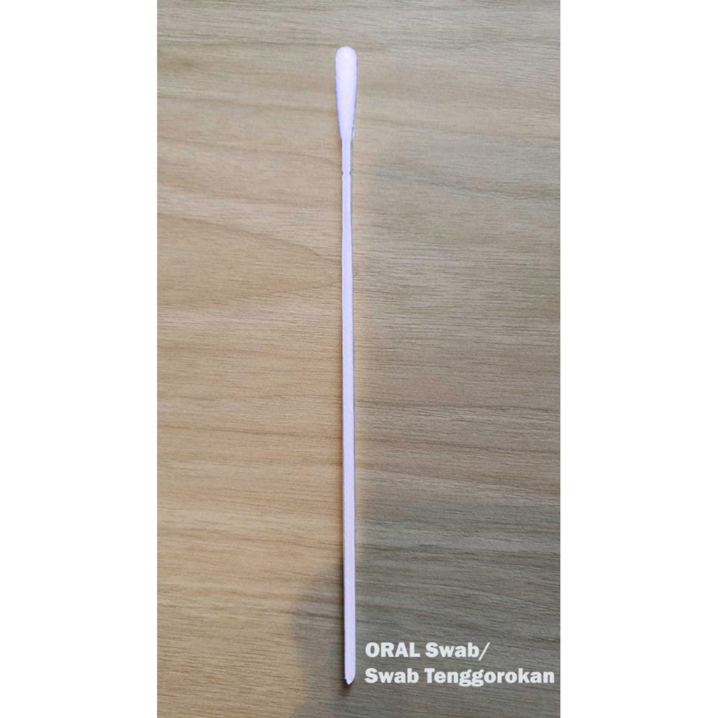 Swab Steril Nasal/Naso Oral/Oro Flocked Swab/Transport