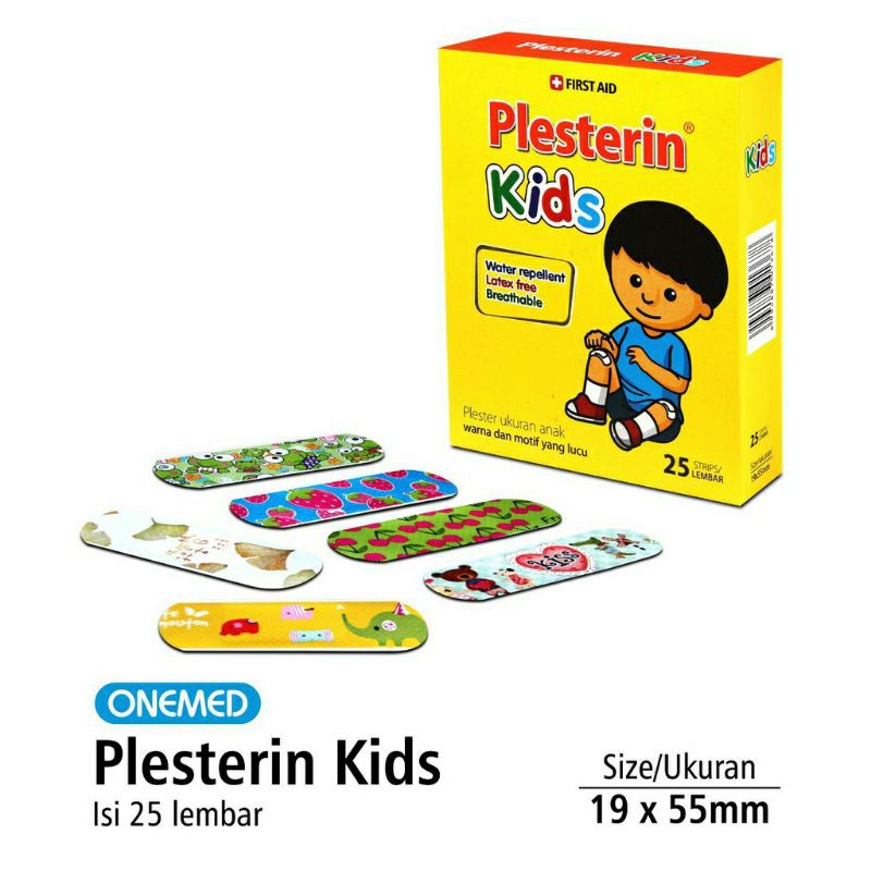 Plesterin Kids isi 25pc - Plester Anak - Hansaplast Anak - Plester luka Anak - Penutup Luka