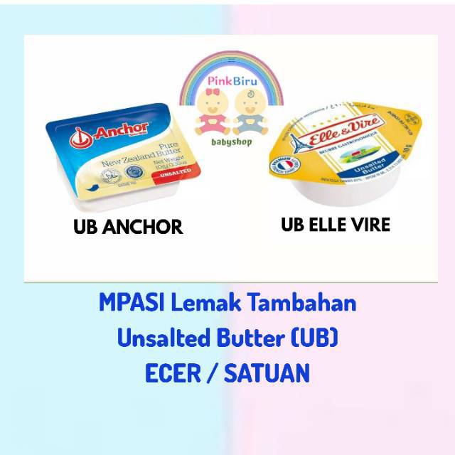 

ECER | UNSALTED BUTTER (UB)/SALTED BUTTER- ANCHOR & UB ELLE VIRE