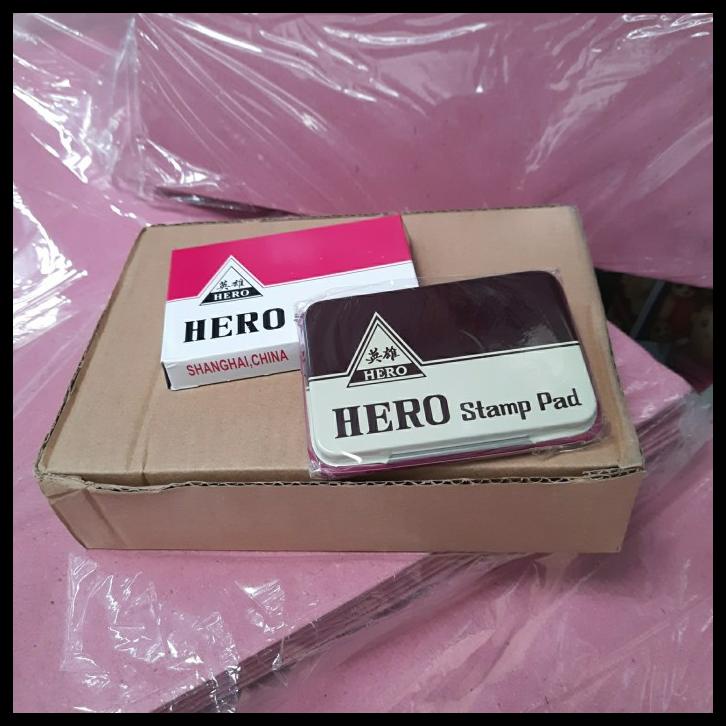 

Stamp Pad Hero Kecil Tatakan Stempel 1 Lusin Isi 12 Buah