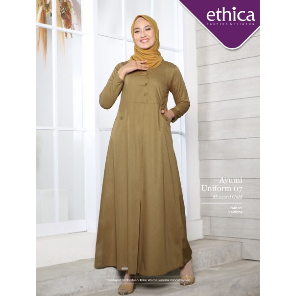 [READY] ETHICA AYUMI UNIFORM 07 MUSTARD GOLD