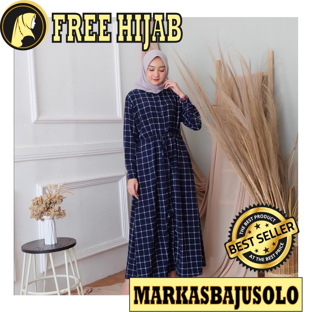 SQUARY GAMIS BUSUI RESLETING DEPAN BSW MONALISA MAXMARA / GAMIS SYARI MURAH BRUKAT PLISKET BROKAT