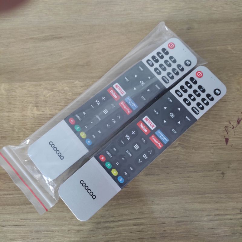 Remote TV COOCAA Android Original Terbaru Youtube Netflix - Remote COOCAA Android TV
