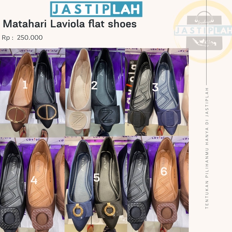 matahari laviola flat shoes