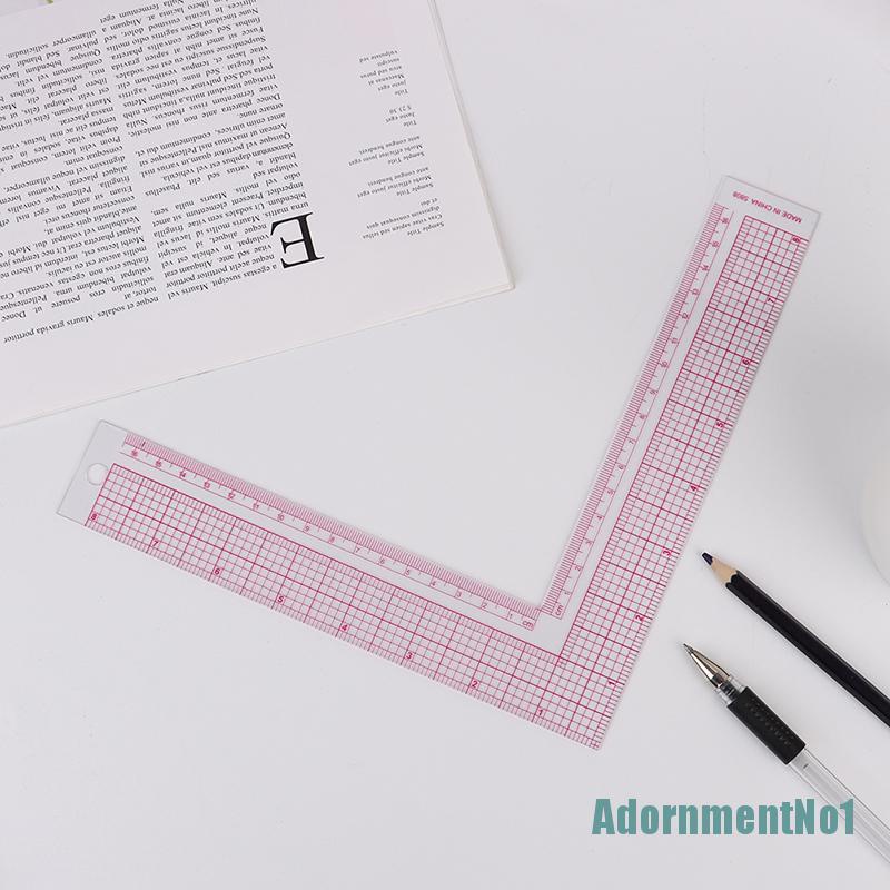 [AdornmentNo1]Sewing Patchwork Quilting Ruler Garment Cutting Craft Stationery Measuring Tool