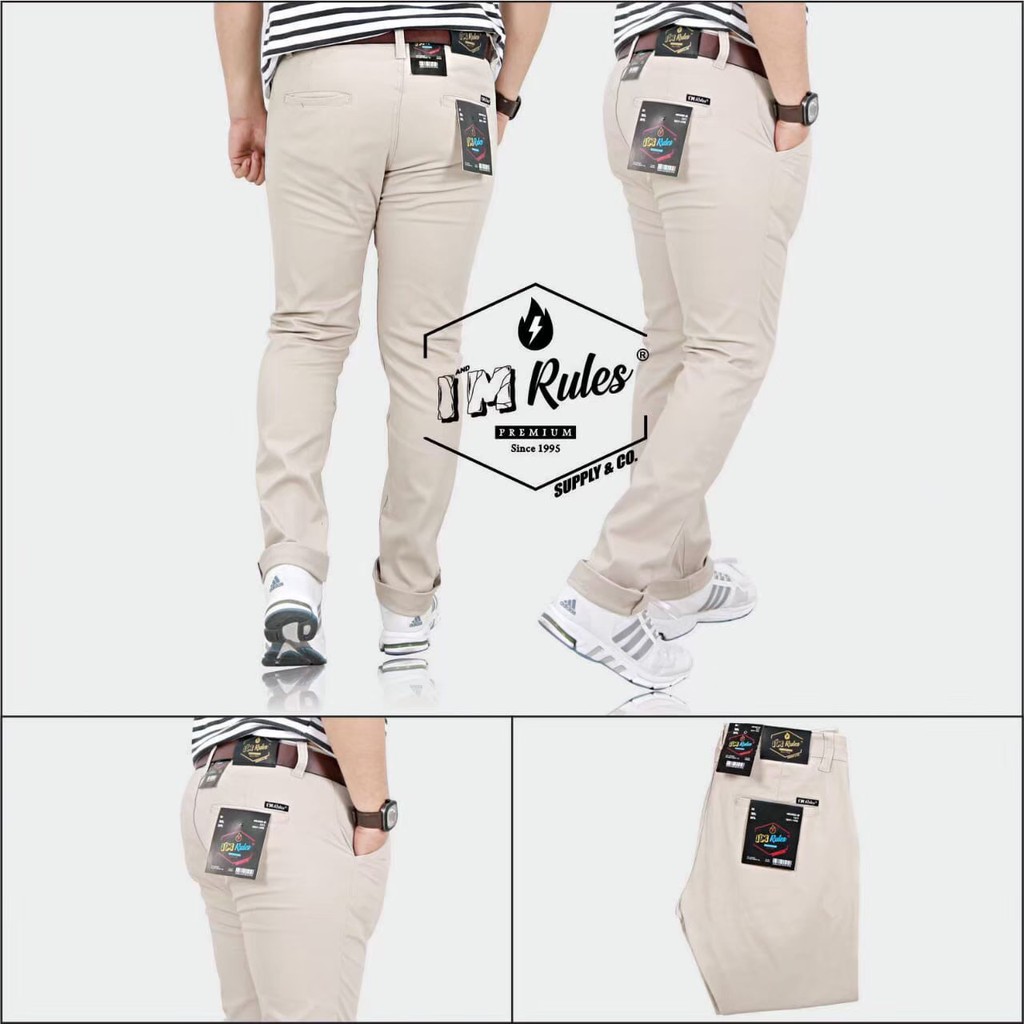 Celana chino pants casual pria / celana chino best seller / celana chino cotton twill