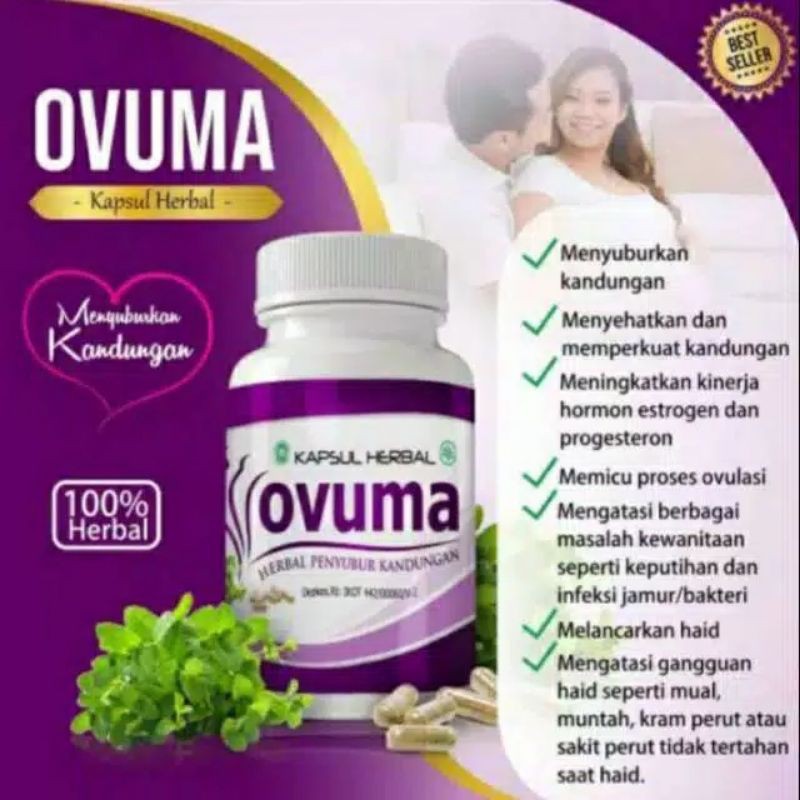 OVUMA - OBAT PENYUBUR KANDUNGAN - PEMBERSIH RAHIM