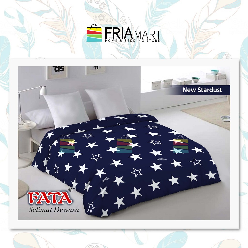 FATA Selimut Bulu 200x200 JUMBO Motif Dewasa Minimalis Murah bagian ke-2 FRIAmart-NEW STARDUST