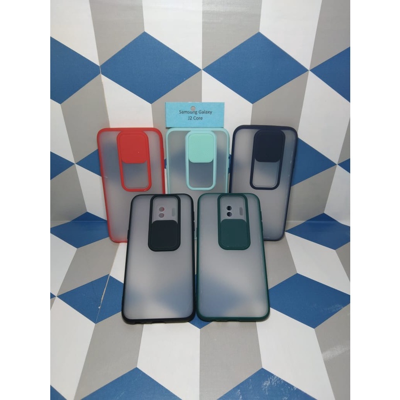 SAMSUNG J2 CORE SOFT CASE DOVE PENUTUP CAMERA SLIDING KAMERA