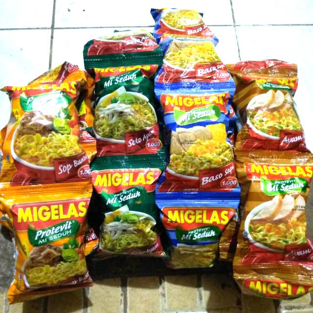  MIE  GELAS  10x28gr RCG Shopee Indonesia