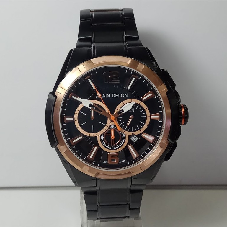 Jam Tangan Pria Alain Delon AD425-1775C sports Stainless Steel