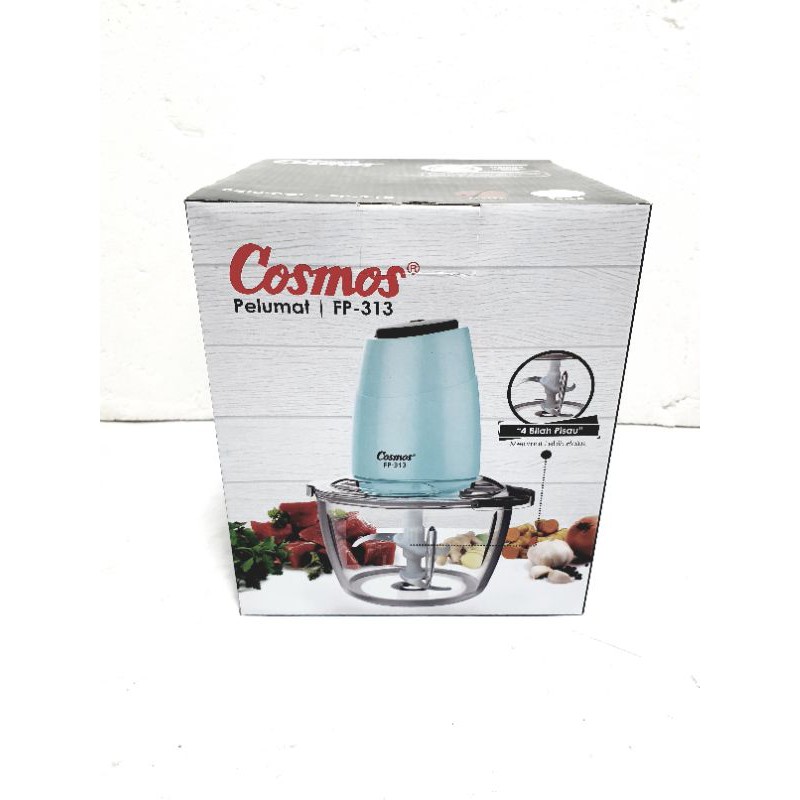 COSMOS food processor FP 313 / pelumat penggiling bumbu daging FP313