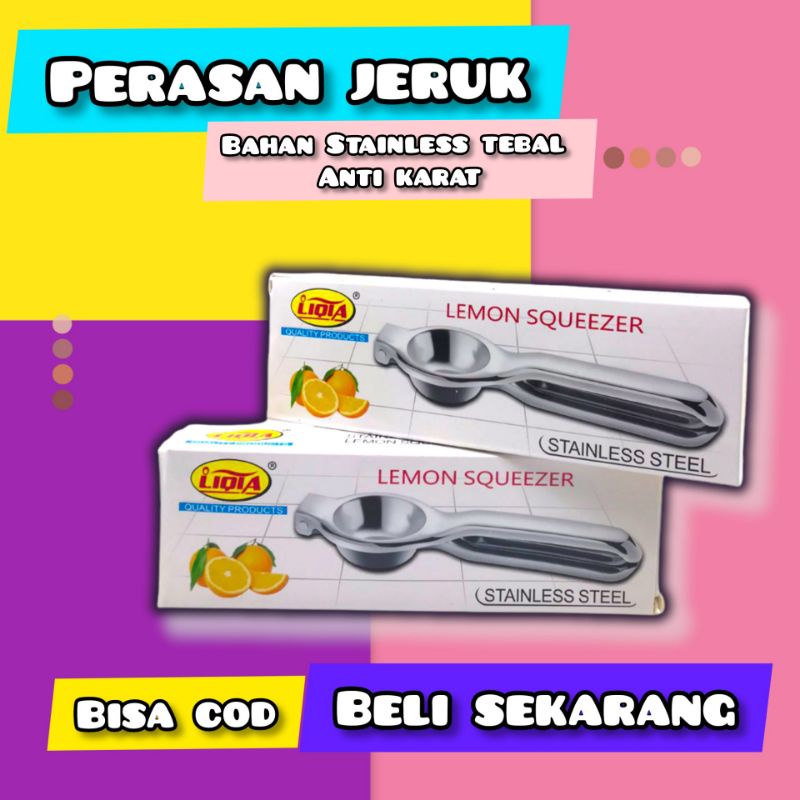 Perasan Jeruk Alat Peras Jeruk Nipis Stainless Steel