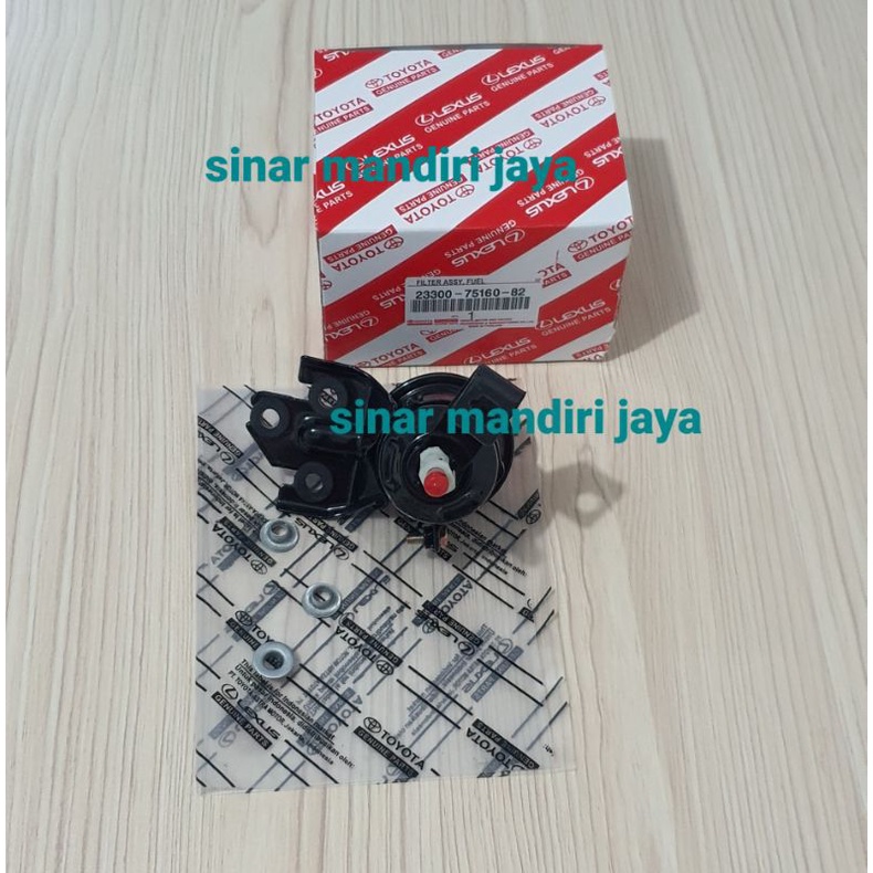 FILTER BENSIN FUEL FILTER TOYOTA INNOVA BENSIN FORTUNER BENSIN HILUX ASLI