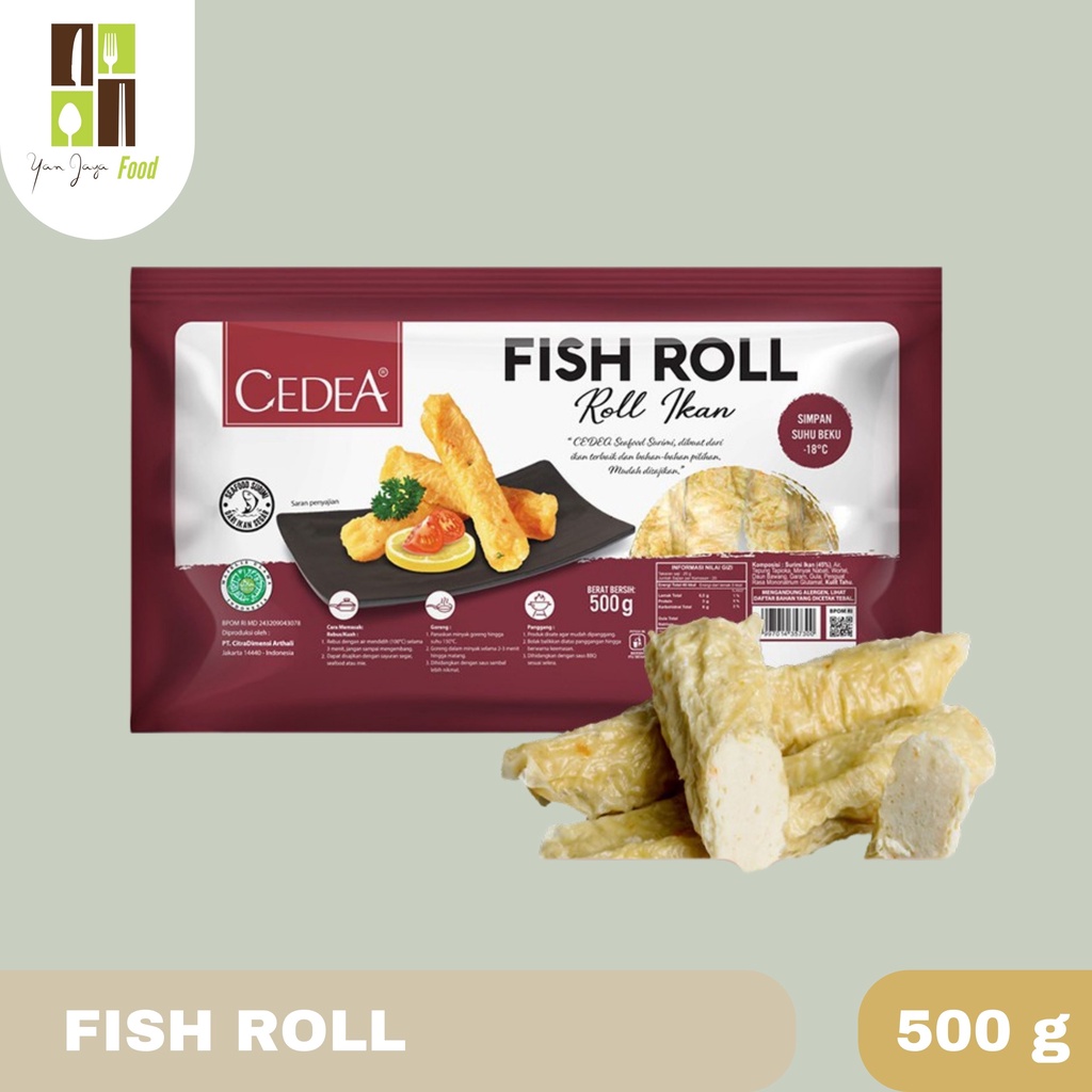 

Cedea Fish Roll Original / Fish Roll Spicy Pedas [500g]