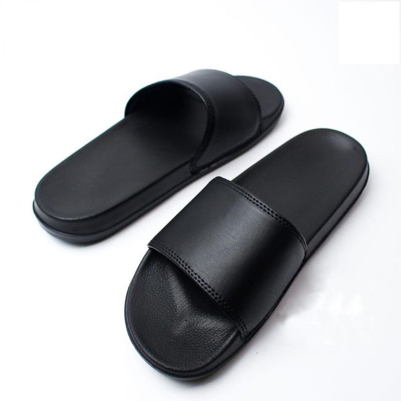 Sandal slop polos Flip flop pria wanita empuk sendal slide finetic original-1