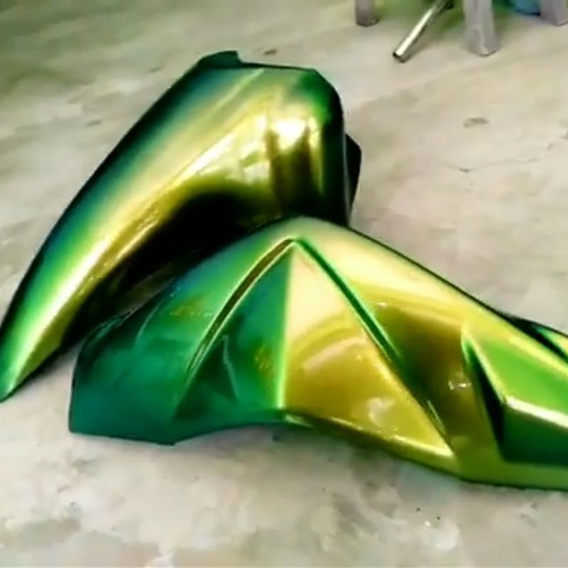 cat bunglon 2 Warna gold green