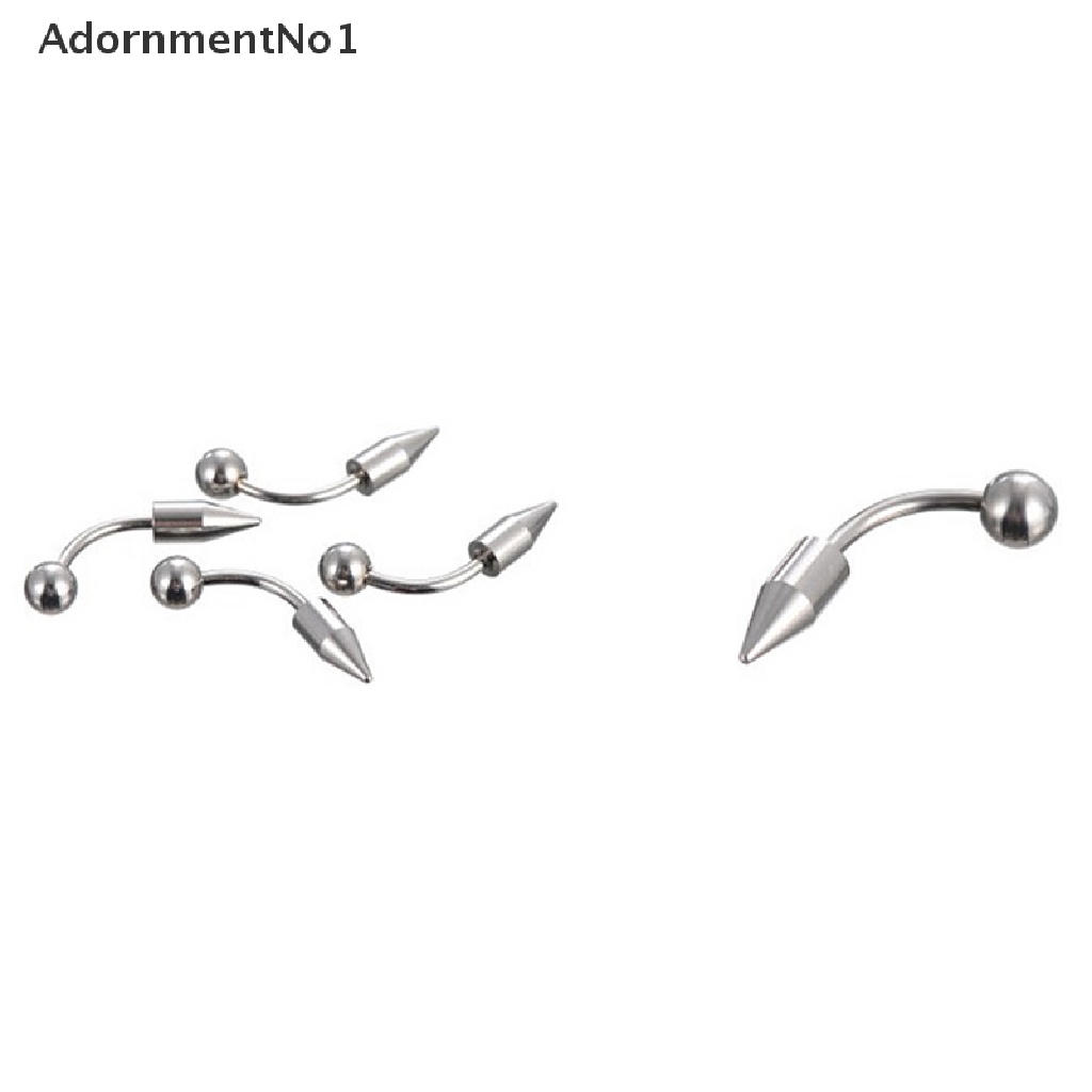 (AdornmentNo1) 66pcs / Set Anting Tindik Lidah / Puting Sexy Bentuk Barbel Bahan Stainless Steel Untuk Perhiasan Wanita