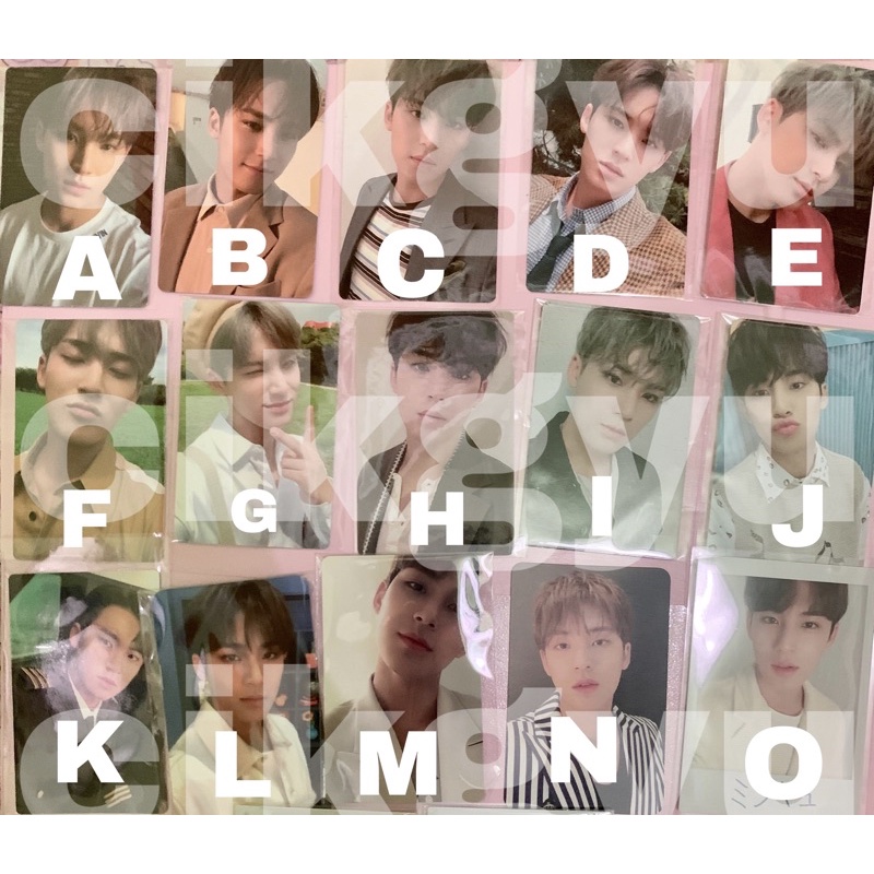 photocard pc mingyu seventeen an ode henggrae ymmd beret pilot