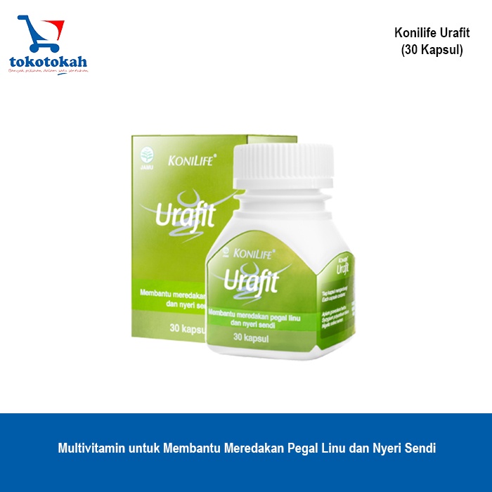 KONILIFE URAFIT Food Supplement Alami Bebas Asam Urat
