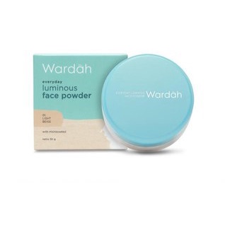 Wardah Everyday Luminous Face Powder 30 g - Bedak Tabur ringan