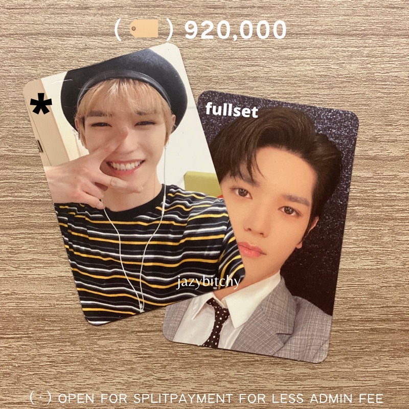 NCT 2018 Empathy Kolbuk Collect Book Taeyong PC Photocard Taeyong AR Ticket Fan Meeting Foundation D