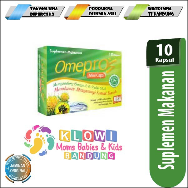 Omepros Minicaps 10 Kapsul (Penurun Kolesterol)