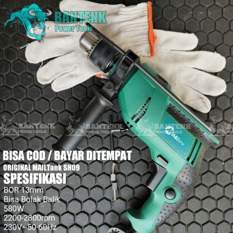 BOR 13MM MAILTANK SH-09 BOR MURAH BISA BOLAK BALIK BOR MAILTANK 13MM