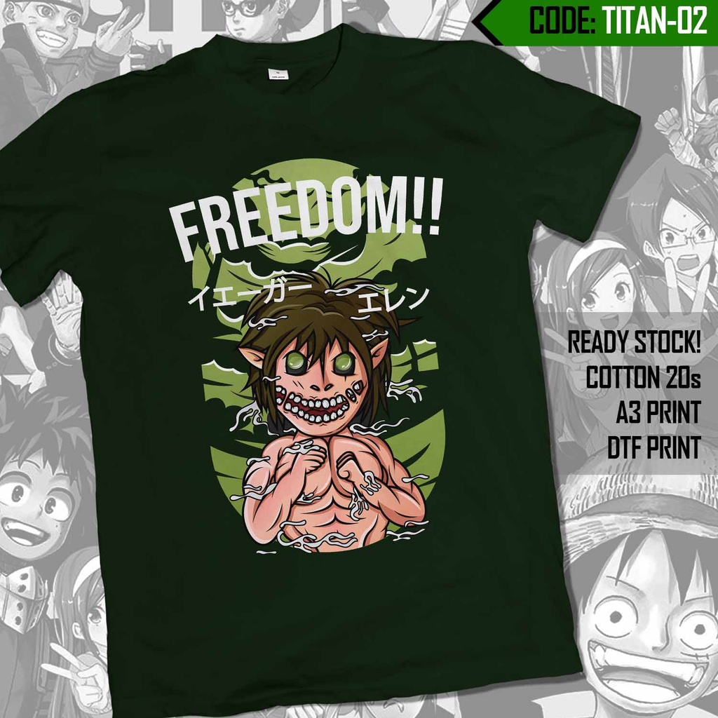 READY STOCK! KAOS SHINGEKI NO KYOJIN KAOS TITAN