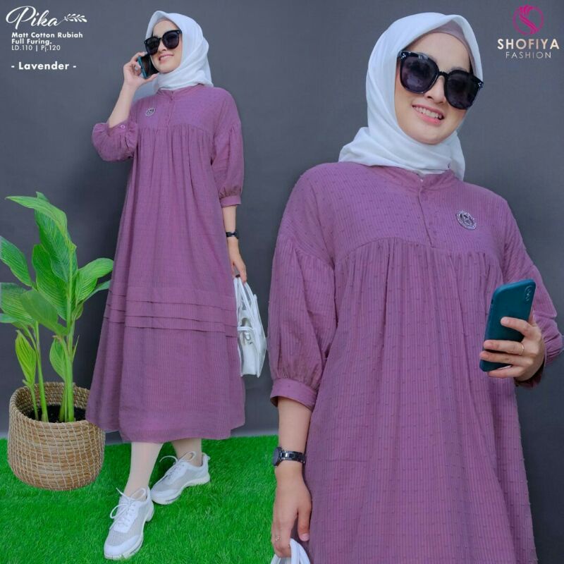 PIKA Midi&quot; New Warna Baru&quot;Best Seller &quot;Dress Ori by Shofiya