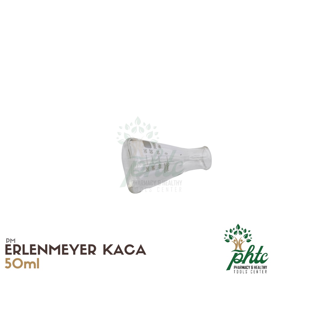 PM Elmeyer 50ml l Erlenmeyer 50 ml Kaca