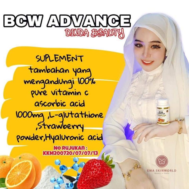 Bcw ADVANCE Produk original di jamin 100%