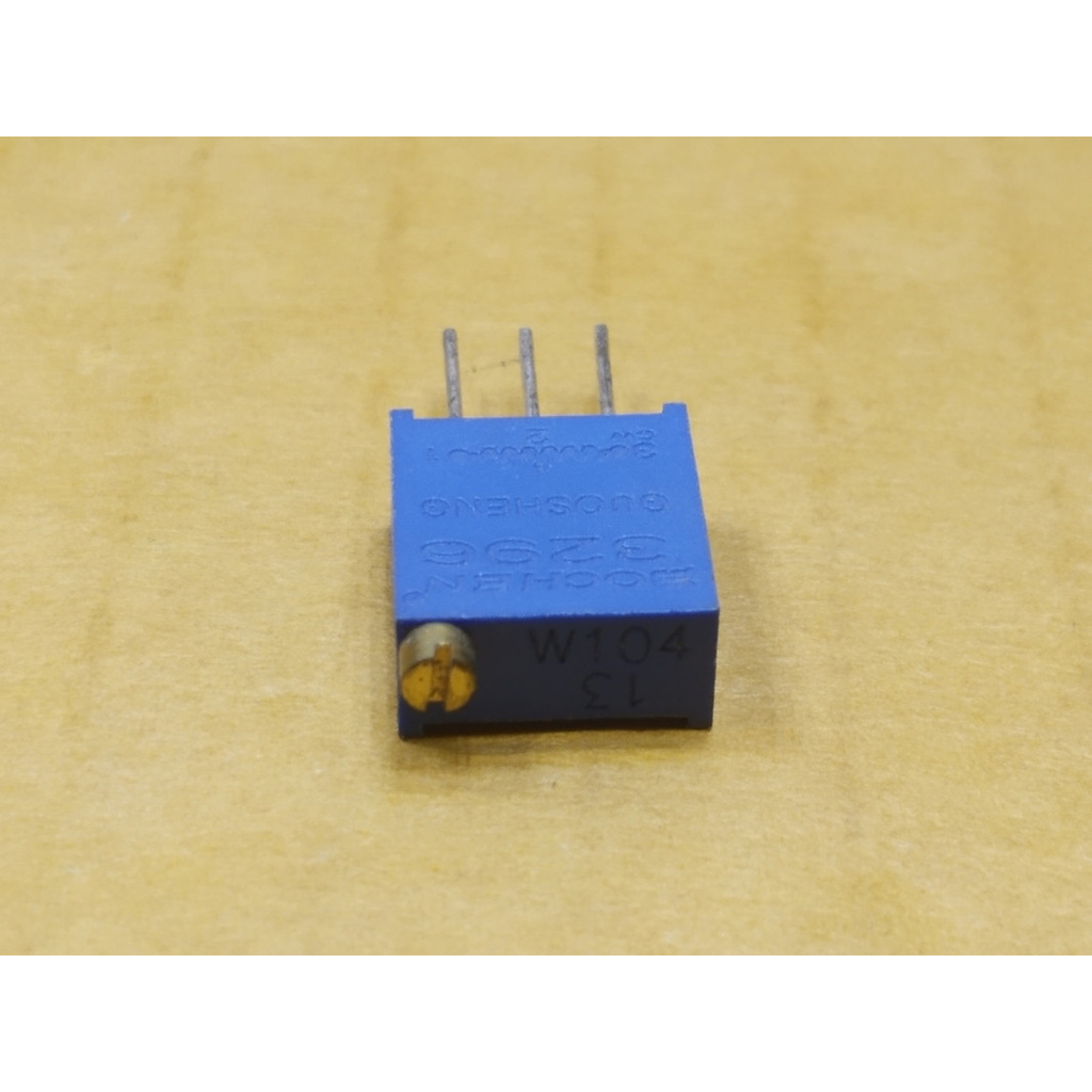 TRIMPOT 100K MULTITURN BIRU 3 KAKI POTENSIO TRIMMER