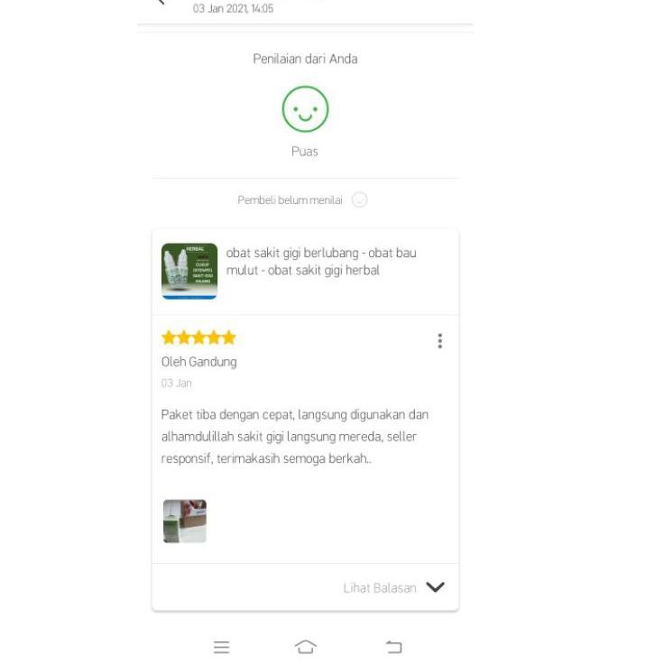 Zentri  sakit gigi berlubang  gusi bengkak ampuh isi 5ml YJI