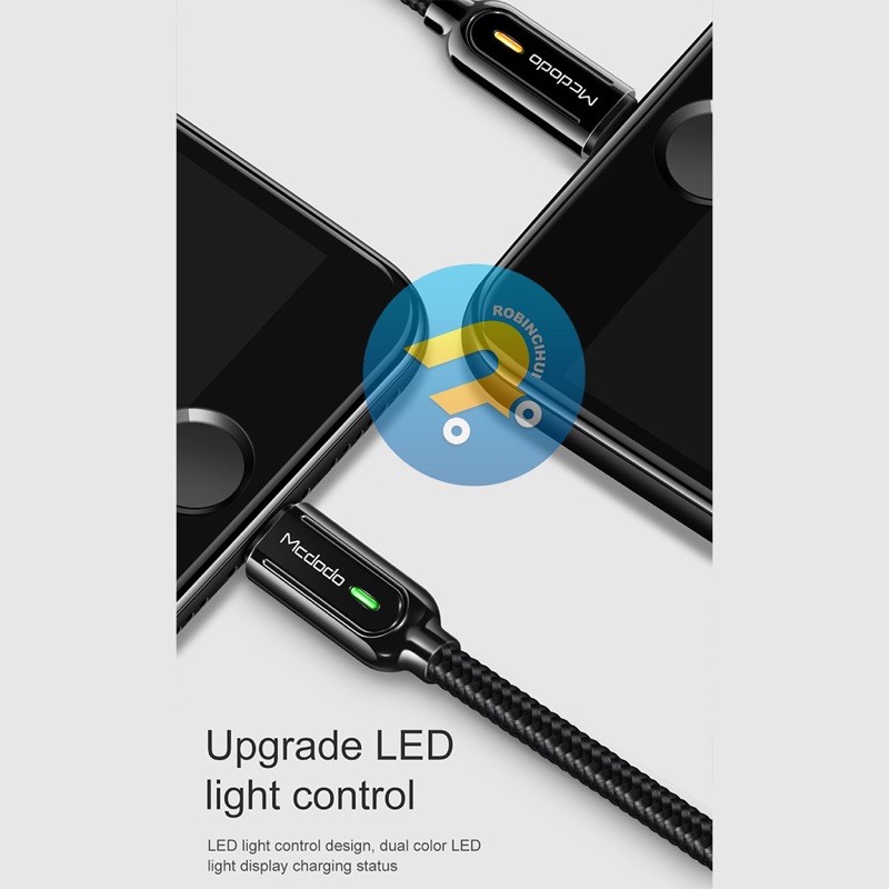 MCDODO Charger Lightning &quot;GEN 2&quot; Fast Charging Auto disconnect QC 3.0