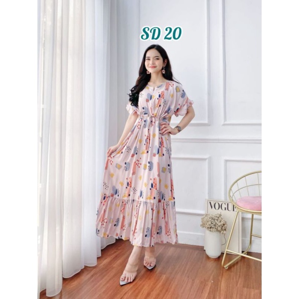 HD.ID Salsa Dress/Daster salsa/Daster busui rayon/Daster Kekinian