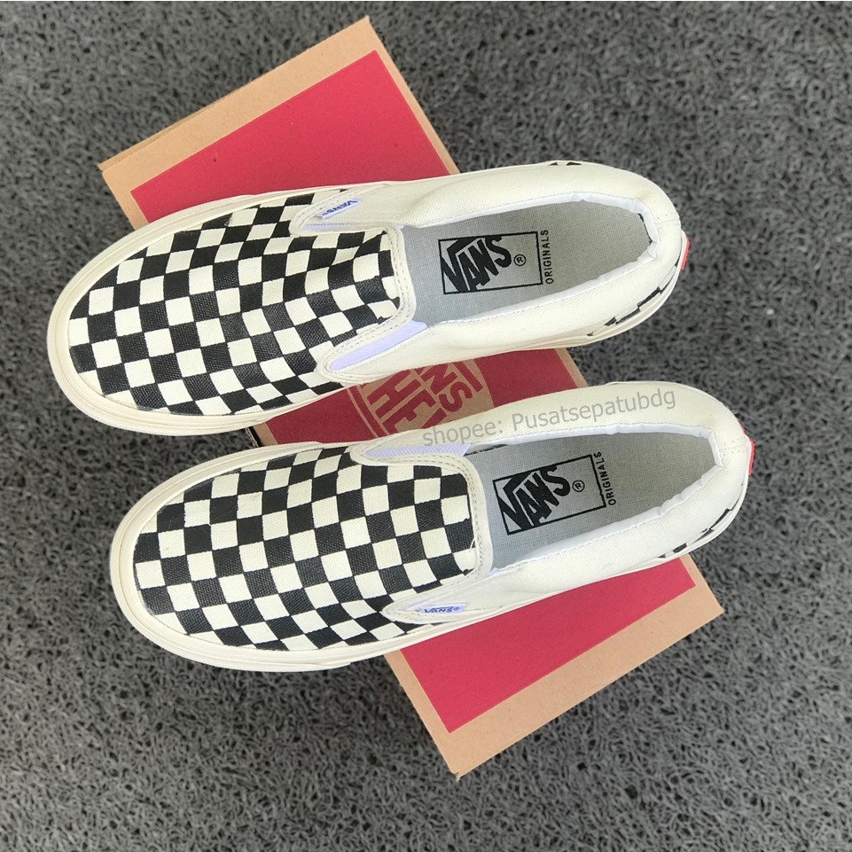 Vans Slip On OG Checkerboard Off White Voult Ivory