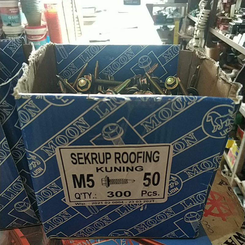 baut drilling sekrup roofing atap