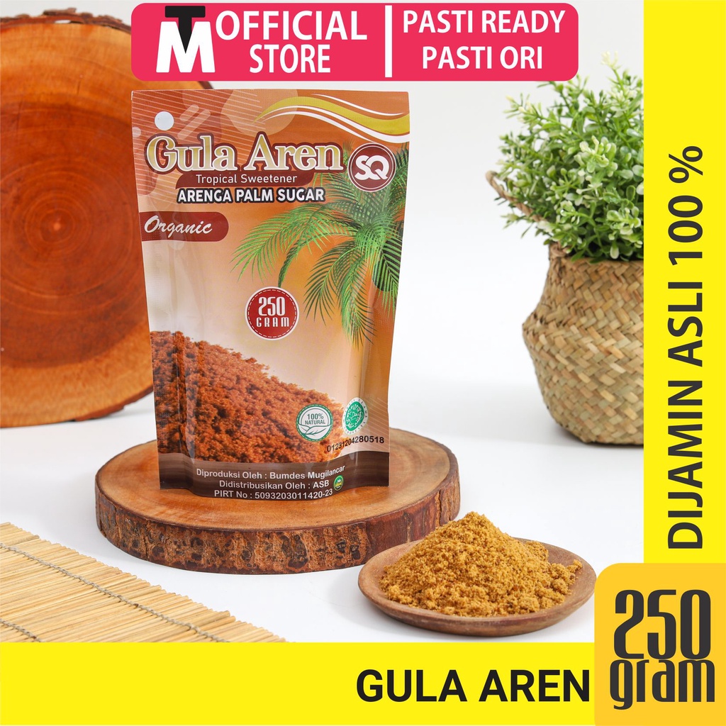 ILFAZY FOOD Gula Aren Semut Organik Murni 250 gram