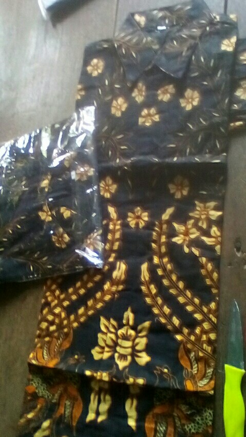 Baju Batik Couple Pasangan - Couple Batik Atasan Kemeja Dan Tunik