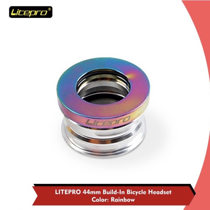 Headset Litepro bearing 44 mm Rainbow folding bike Ultralight