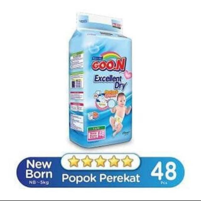 Pampers bayi new born Goon isi 48