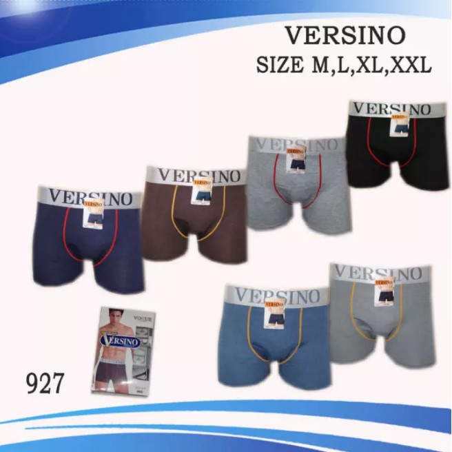 3 Pcs Boxer VERSINO 927 Pria Dewasa | CD Laki Laki Abg Remaja Celana Pendek Underwear | Sguna