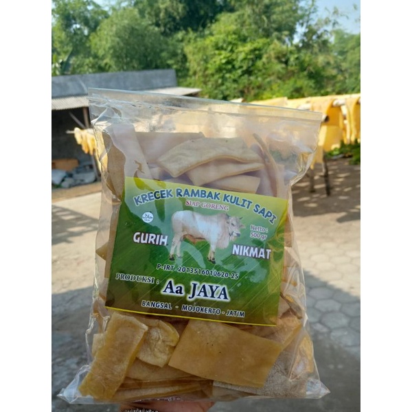 

krecek Rambak kulit sapi asli Super Stik Lebar by "AA jaya